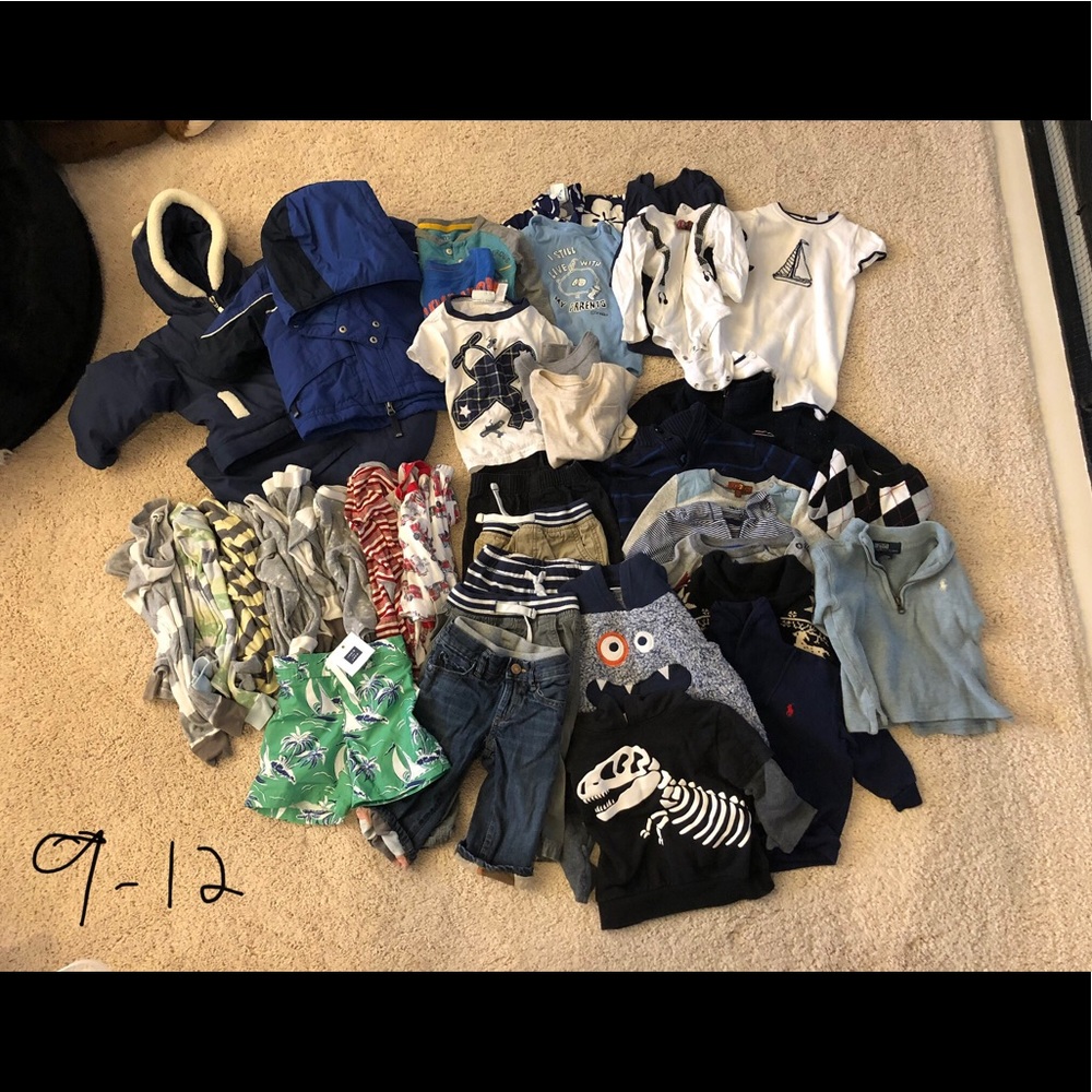 Boys 9-12 month size LOT